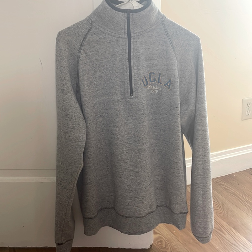 Gray Ucla Quarter Zip - image 1